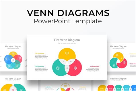 Venn Diagrams PowerPoint Designs Template | Nulivo Market