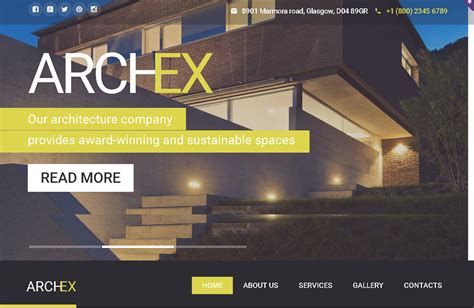 Top 10+ Modern Architecture Portfolio Website Templates - Ease Template