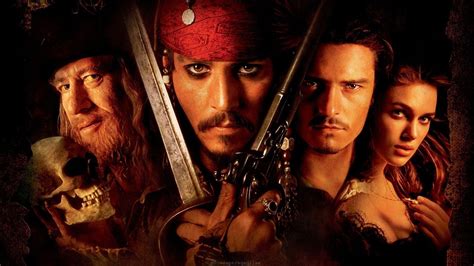 movies, Pirates Of The Caribbean: The Curse Of The Black Pearl, Keira Knightley, Johnny Depp ...