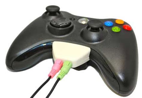 White PC Headset Adapter for Xbox 360 Controller | HeadsetBuddy