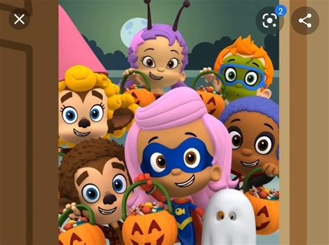 Bubble Guppies, Nick Jr, Guppy, Happy Halloween, Spooky, Bday, Bubbles, Mario Characters, Kats