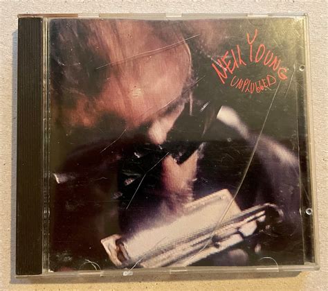 Vintage Neil Young Unplugged CD 1993 - Etsy