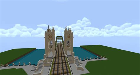 Train Bridge Minecraft Map