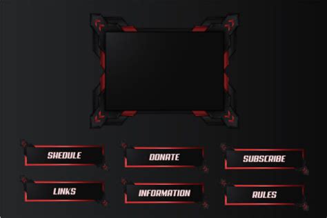 Twitch Overlay Live Stream Design Gráfico por mahdiescreation ...