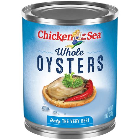 Chicken of the Sea Whole Oysters, 8 oz - Walmart.com