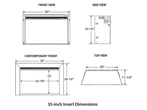 Majestic Simplifire Electric Fireplace Insert - 35" | Colorado Hearth and Home