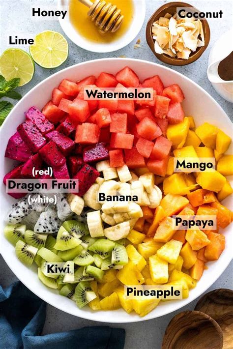 Healthy fruit salad recipes – Artofit