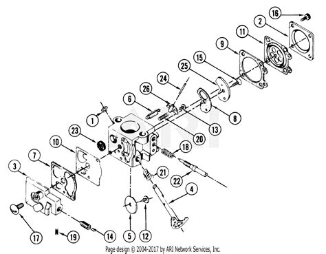 Poulan Pro Lawn Mower Carburetor Diagram