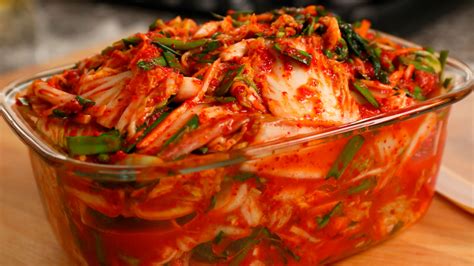 Vegetarian and vegan kimchi (Chaesik-kimchi: 채식김치) | Recipe in 2020 | Vegan kimchi, Vegetarian ...