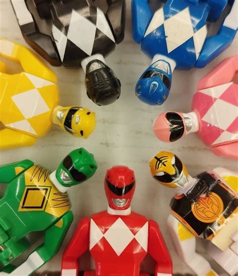 MMPR Power Ranger Keys Set, Hobbies & Toys, Toys & Games on Carousell