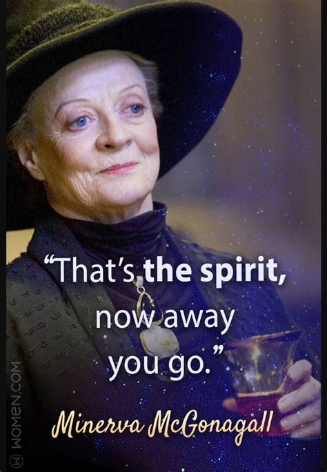 Top 10 Most Memorable Minerva McGonagall Quotes | How to memorize things, Minerva, Hogwarts ...