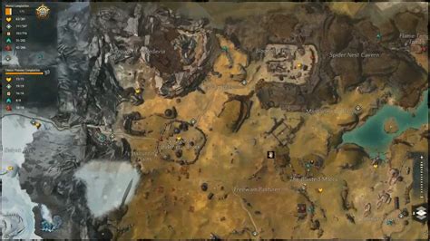 Guild Wars 2 Diessa Plateau Completed Map - YouTube