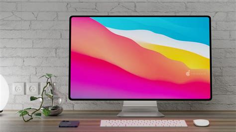 Redesigned 2021 iMac With Super-Slim Bezels and Two Display Models Envisioned in New Concept