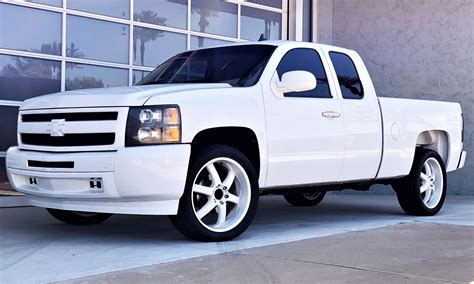 Lot - 2011 Custom All White Chevrolet Silverado C1500 LS