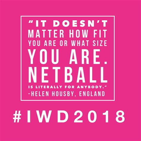 Top Netball Quotes for #IWD2018 - SISTERS n SPORT