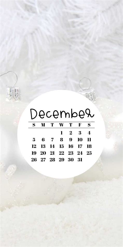 2021 December Calendar Wallpaper - iXpap