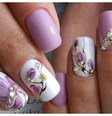 30 Light Color Spring Nail Art Designs For 2017 | EntertainmentMesh