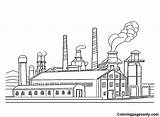 Factory Coloring Pages Printable For Free Download sketch template