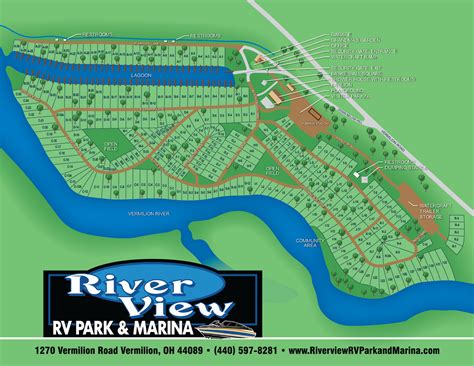 Campground Map - Riverview RV Park and Marina