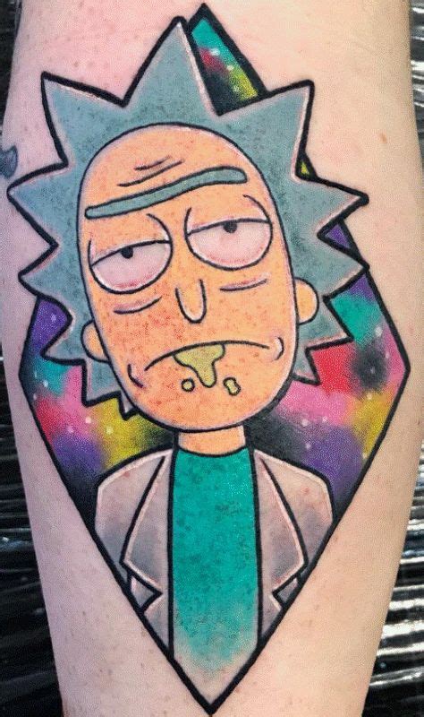 35+ Amazing Rick Sanchez Tattoos with Meanings and Ideas - Body Art Guru