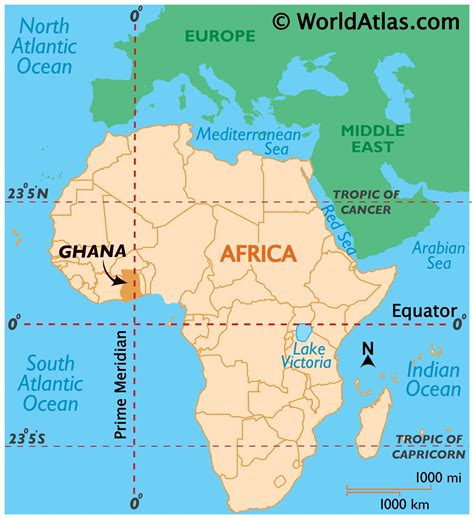 Ghana Maps & Facts - World Atlas