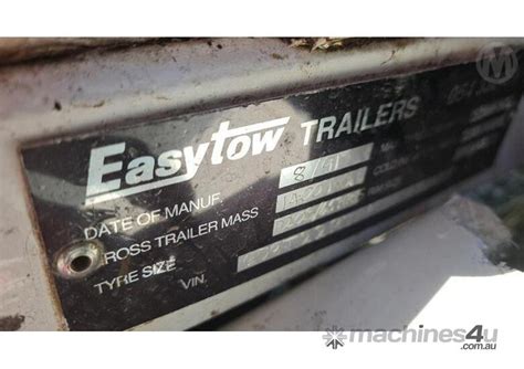 Buy Used easytow Easy Tow Skel Trailers in , - Listed on Machines4u