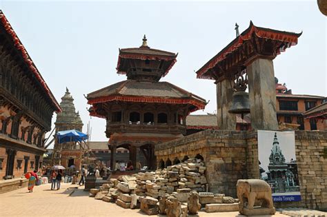 Dolakha Bhimsen Temple In Bhaktapur Nepal Stock Photo - Download Image ...