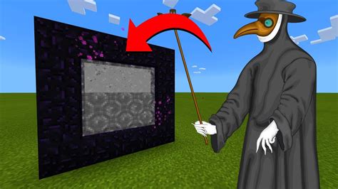 How To Make A Portal To The Plague Doctor Dimesion in Minecraft! - YouTube