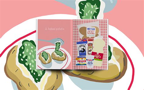 The Breakfast Book - Illustrated Recipe Book on Behance