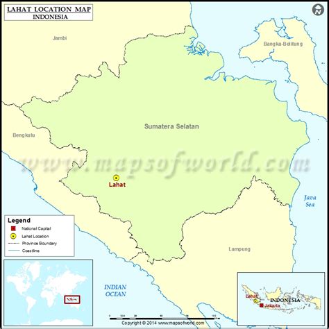 Where is Lahat | Location of Lahat in Indonesia Map