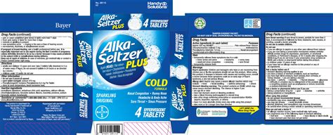 Alka Seltzer Plus Cold