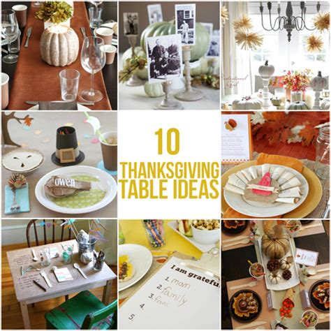 10 Inspiring Thanksgiving Table Ideas