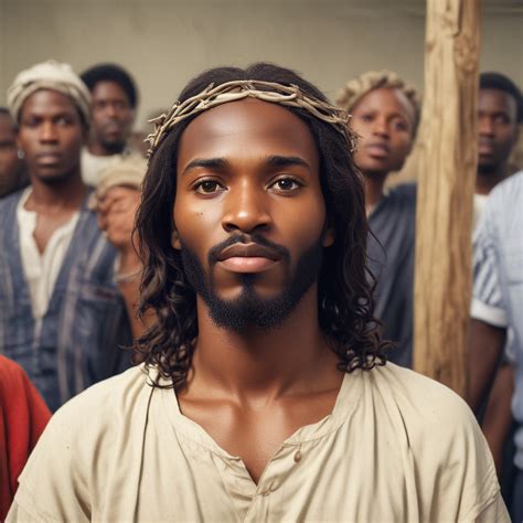 African Jesus arrested