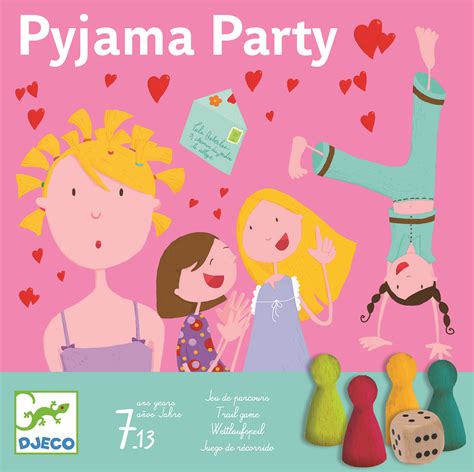 Pyjama Party Board Game by Djeco - The Learning Lab