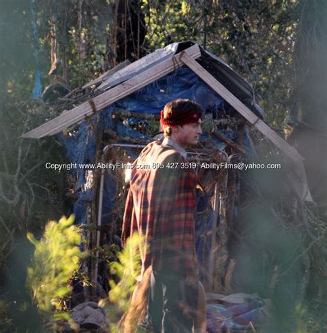 Exclusive pics from 'Swiss Army Man' Set (Fb.com/DanielJacobRadcliffeFanClub) - Daniel Radcliffe ...