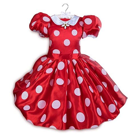 Disney Minnie Mouse Red Polka Dress Costume in 2021 | Red minnie mouse dress, Red dress costume ...