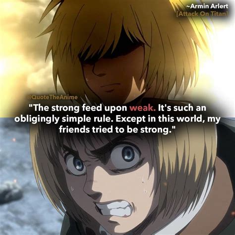 15+ Powerful Armin Arlert Quotes (HQ Images) - AOT | QTA | Armin, Attack on titan, Attack on ...