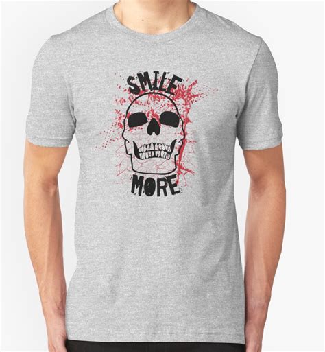 "Smile More!" T-Shirts & Hoodies by maniacreations | Redbubble