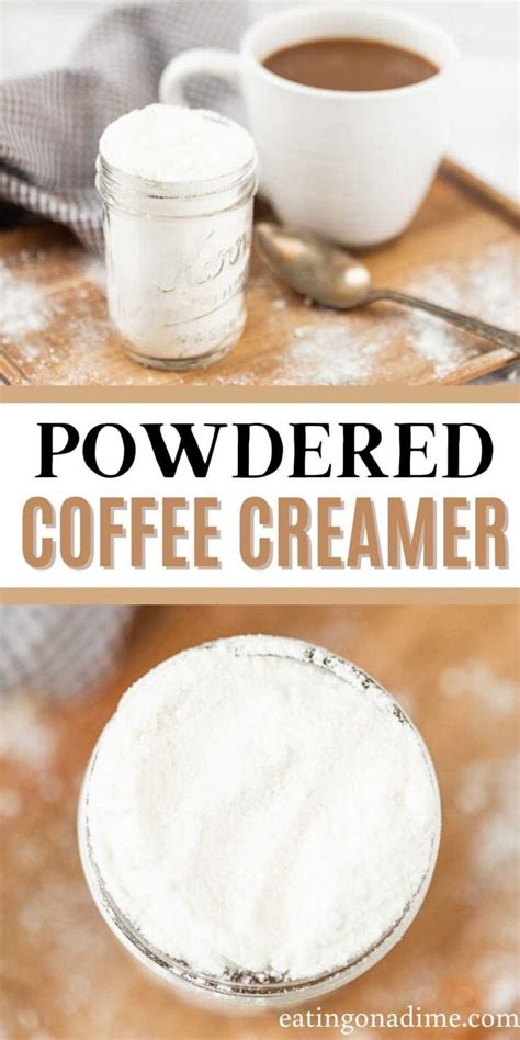 Homemade powdered coffee creamer - powdered coffee cream recipe