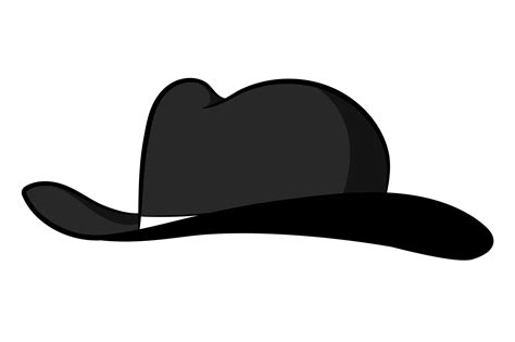 sombrero de vaquero negro 18877018 PNG