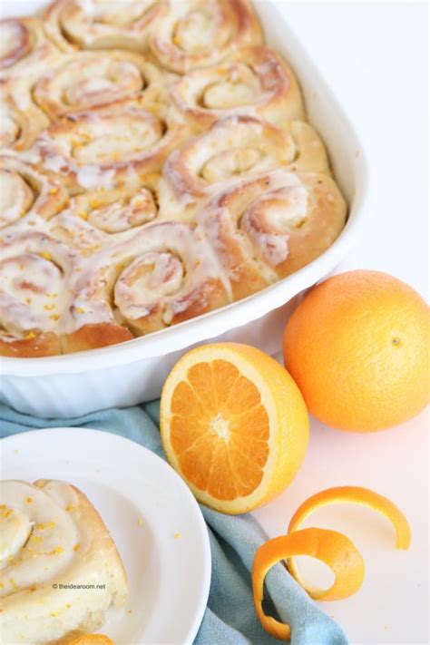 Orange Sweet Rolls Recipe