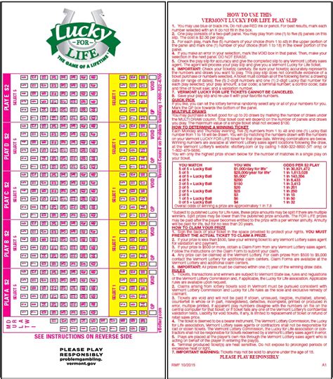 Vermont´s Lottery Lucky For Life Winning Numbers & Results June 13 ...