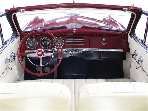 1951, Studebaker, Commander, State, Convertible, H s2, Retro, Interior Wallpapers HD / Desktop ...