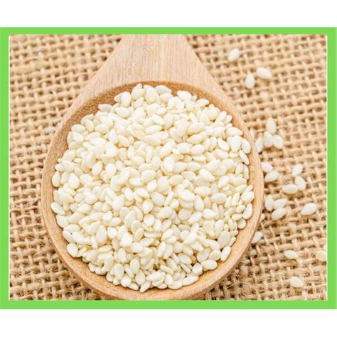 Biji Bijan Putih / White Sesame Seed 100gm 250gm 500gm | Shopee Malaysia