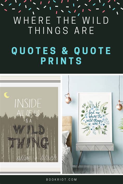 WHERE THE WILD THINGS ARE Quotes For Your Walls and More