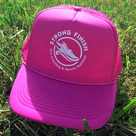 Signature Hot Pink Endurance Athlete Trucker Hats