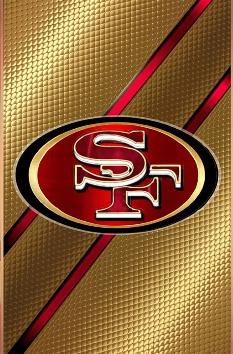 Download Red Logo Of San Francisco 49ers Wallpaper | Wallpapers.com