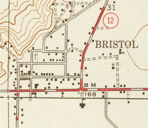 Bristol, Florida Map | Wells Printable Map