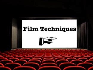 Film Techniques Free Activities online for kids in 3rd grade by JC Dobson