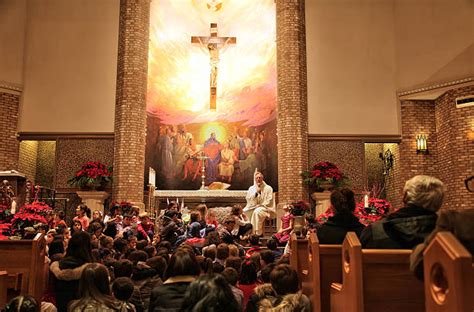 Christmas Eve Mass in Ontario Photos and Images | Getty Images